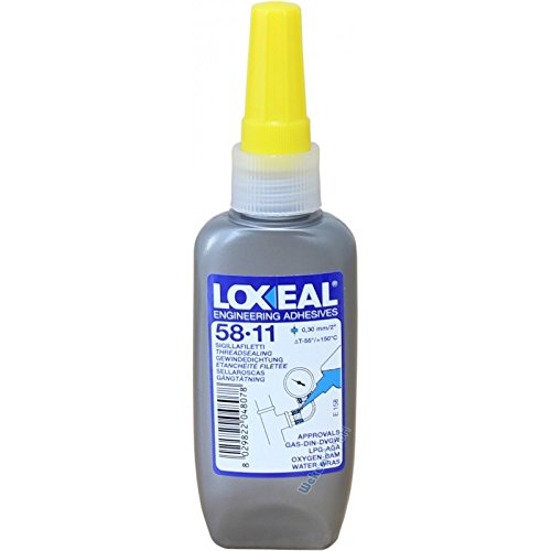 Sigillante-Anaerobico-LOXEAL-58-11-50ML-per-gas-gpl-aria-compressa-acqua