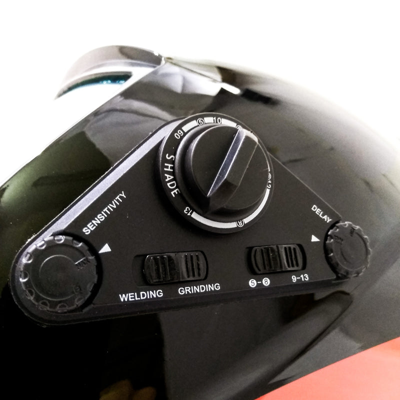 Sacit P950 Helmet Solderinger Running 4 Sensors Solar Cell Tig Mig MMA