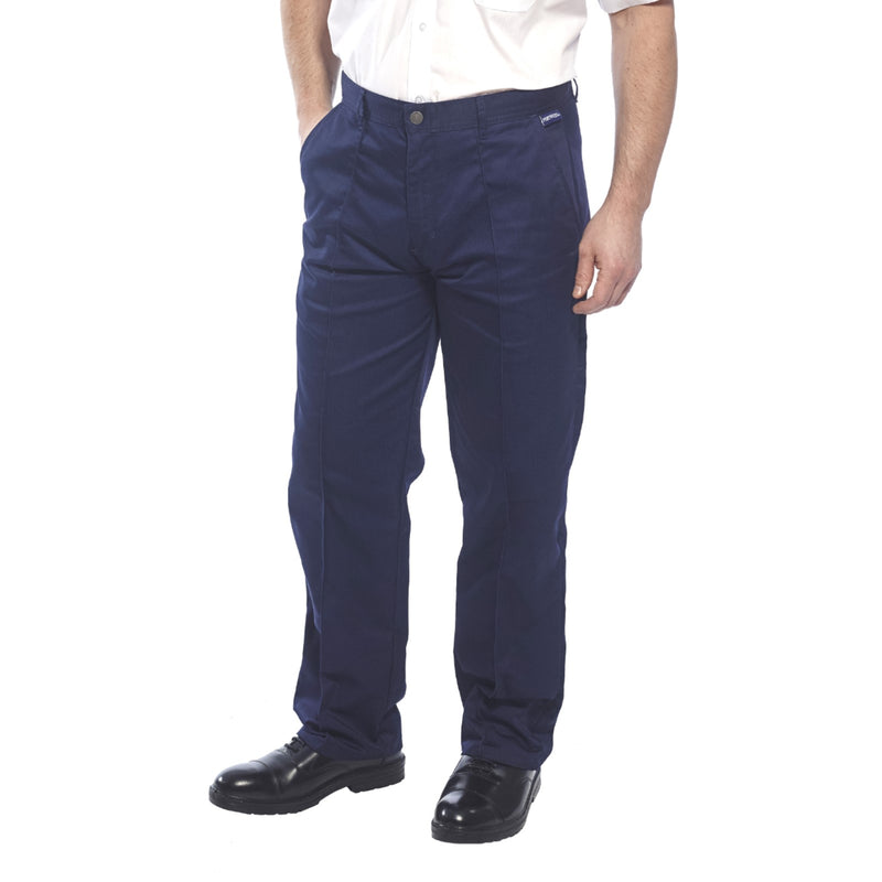 Classic work trousers Blue Navy sizes from XS to 3XL Portwest Preston 2885