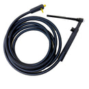 Torcia saldatura TIG WP 9 raffreddamento aria lunghezza 4 metri con attacco piccolo TSK 25 - Tecnista