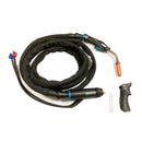 Torcia saldatura a filo MIG snodata a raffreddamento liquido lungh. 4 mt att. EURO ERGOPLUS 500