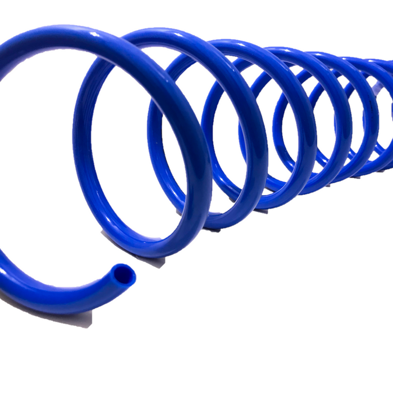 Tubo spiralato per aria compressa in poliuretano lunghezza 30m due diametri disponibili - Tecnista