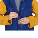 giacca-saldatore-con-maniche-in-crosta-di-bovino-taglia-L-XL-2XL-3XL-WELDAS-YELLOW-JACKET