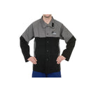 Giacca-da-saldatore-in-cotone-ignifugo-grigio/nero-t-M-a-3XL-WELDAS-ARC-KNIGHT-38-4350