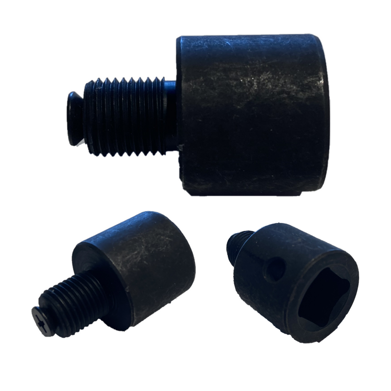 Adapter with 1/2 "square drive for chucks with 1/2" X20 FERMEC threaded connection
