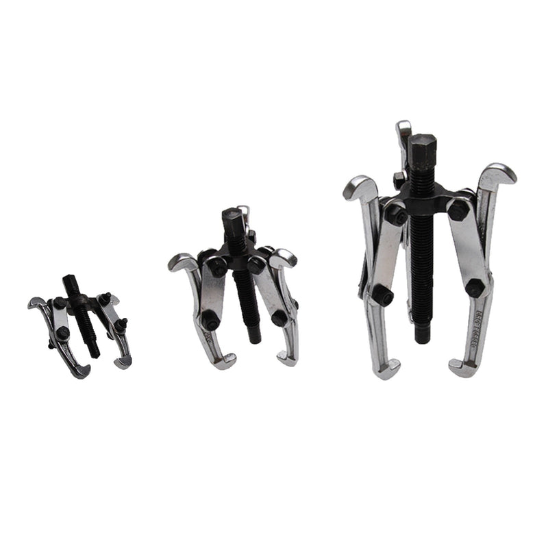 SET 3 Reversible 2 and 3-arm extractors for removal bushings or Fermec bearings