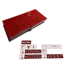 32-piece case set 1/4 "sockets with ratchet, extensions and joint GEDORE 3300001