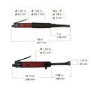 Replaceable Needle Scaler / Chisel with CP7120 compressed air chisel