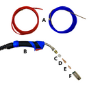 Torch Welding Wire for PARKSIDE PMSG 200A1 Multiprocess Mig Raff. Air type 25 Length 3mt