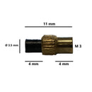 Pietrine di ricambio per accendino per cannello confezione 12 pz