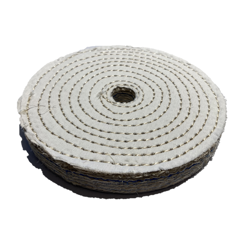 Quilted disc in sisal and cotton for polishing diameter 200mm Rosver