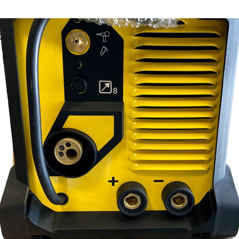 TIG AC / DC multiprocess welding machine for aluminum, MIG wire, MMA electrode ESAB Rebel EMP 205IC AC / DC