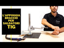 Supporto appoggio braccio saldatore saldatura TIG regolabile 360° Strong Hand