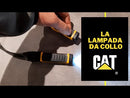 Torcia da collo multiposizione a Led 200 lumen CAT elettricisti idraulica meccanici