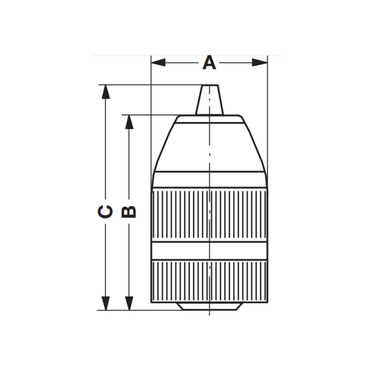 Mandrino-metallico-autoserrante-1.5-13-mm-attacco-filettato-1/2"x20-TAURUS-ULTIMATE-PORTA