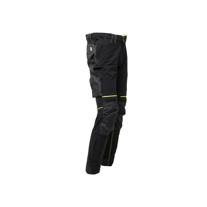 Pantalone da Lavoro U-4 UPOWER ATOM Arancione/Blu o Giallo/Nero o Grigio/Nero