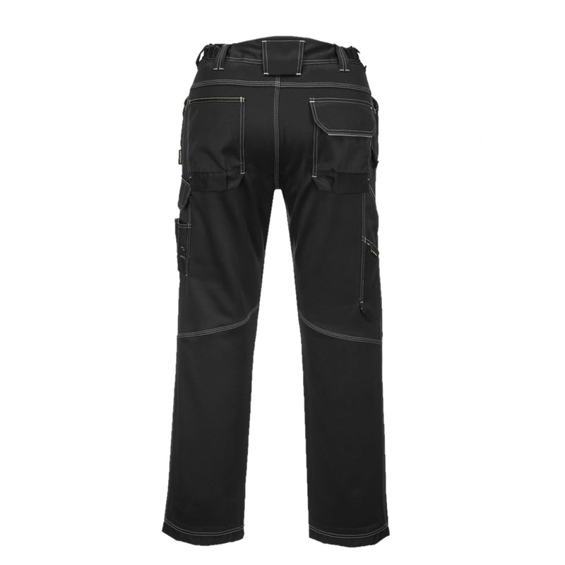 Pantaloni da donna multitasche da lavoro colore Nero T. XS - 2XL PORTWEST PW380