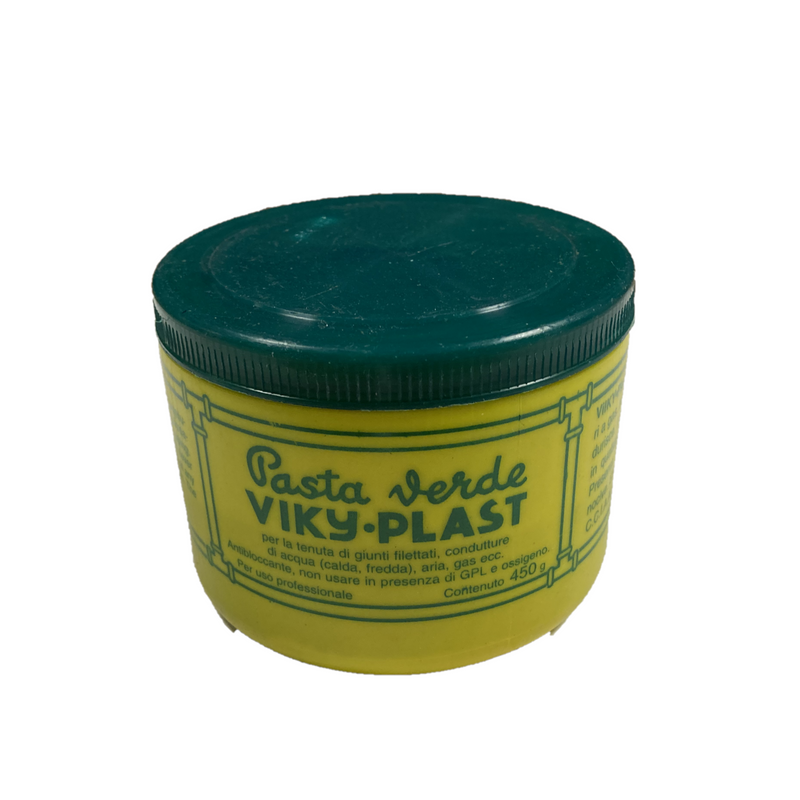Pasta verde idraulica per tenuta giunture e condutture 450 gr VIKY-PLAST