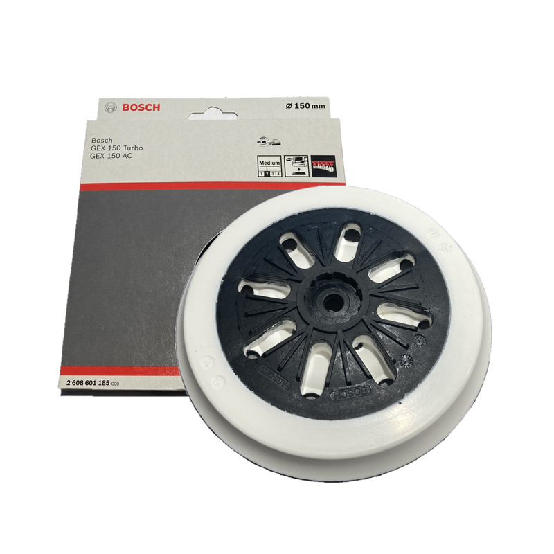 Platarello diameter 125 or 150 mm Velcrate medium and soft hardness Bosch Professional