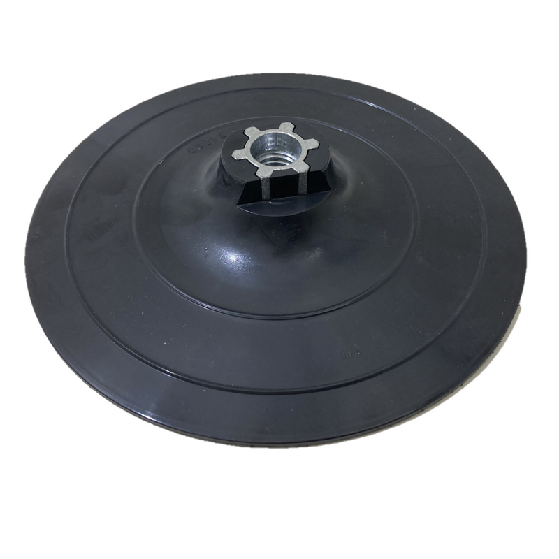 Platorello in gomma flessibile  per dischi velcrati da Ø150 mm - Tecnista