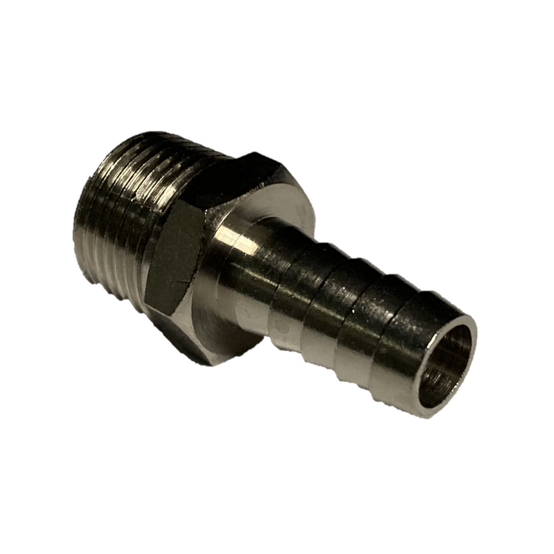 Male threaded threaded pneumatic connection