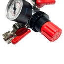 filtro-regolatore-aria-compressa-attacco-3/8"-con-manometro-e-2-rubinetti-di-uscita-Airex-452