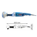 Smerigliatrice assiale professionale 1200W mole diametro massimo 125 mm BOSCH GGS 8 SH