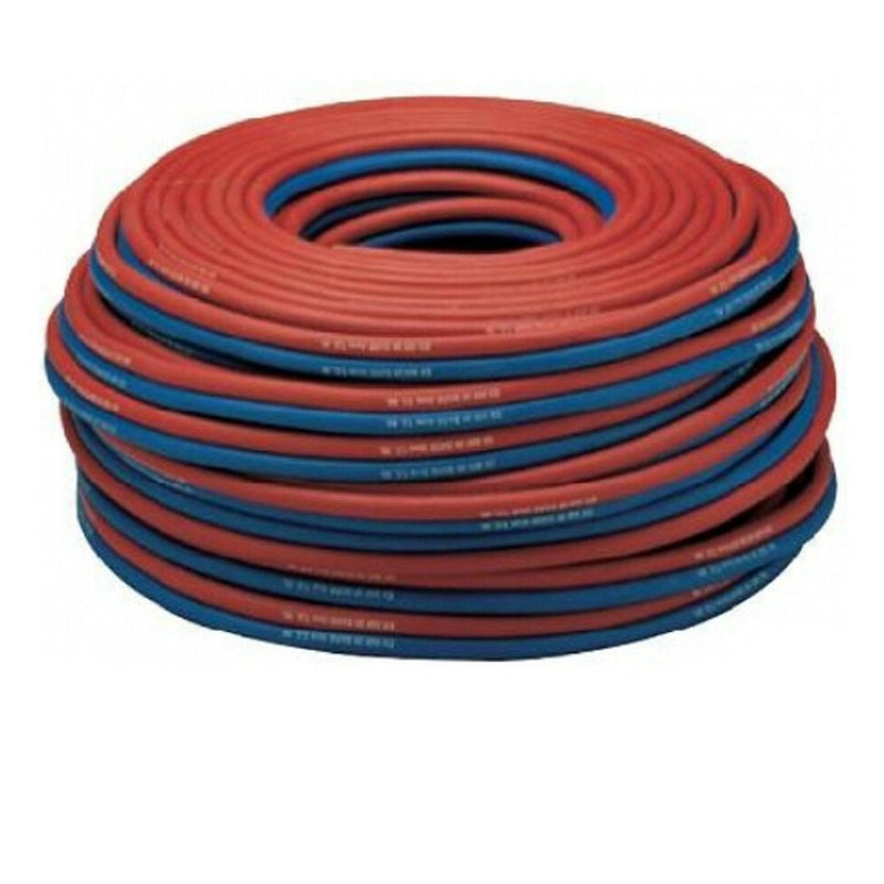 Tubo Binato per cannello ISO 3821 diametro int. 6.3 mm / esterno 13 mm – Ossigeno & Acetilene per Saldobrasatura