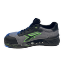 Scarpa antinfortunistica bassa estiva grigio/verde S1P UPOWER MIKE taglie da 39 a 45