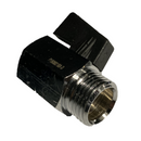 Valvole a mini sfera M-F a 2 vie dimensioni 1/2" - 1/4" - 3/8" Airex