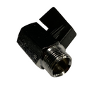 Valvole a mini sfera M-F a 2 vie dimensioni 1/2" - 1/4" - 3/8" Airex